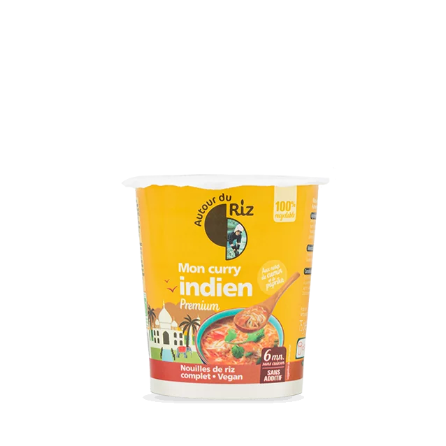 Soupe instantanée bio "Mon curry indien"