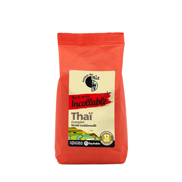 Riz thaï complet bio étuvé 500 g