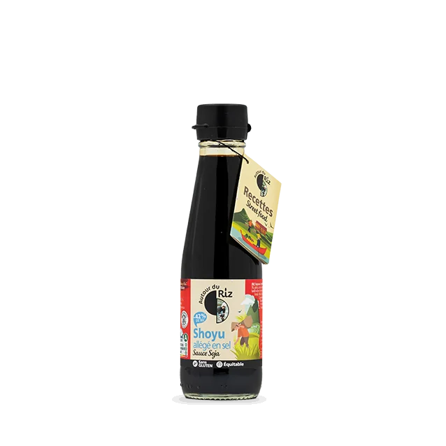 Sauce soja bio allégée en sel – Shoyu 200 ml