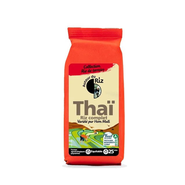 Riz thaï complet bio équitable 500 g