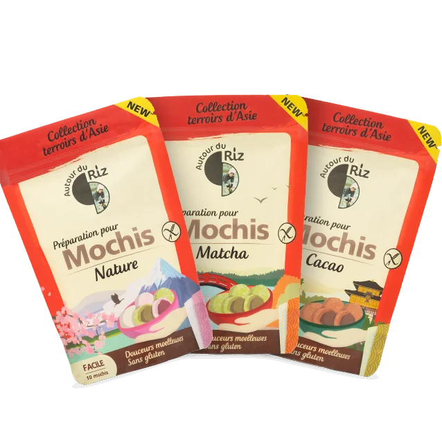 Pack découverte Mochi facile - 3 préparations pour 30 mochis
