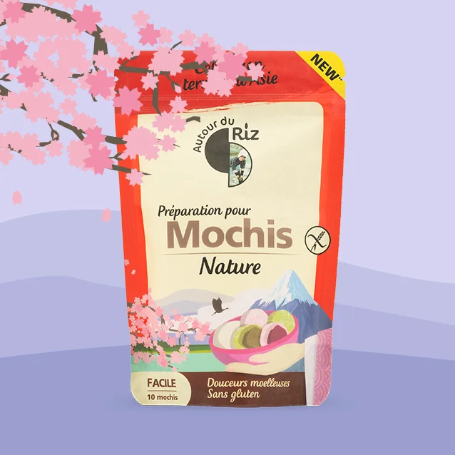 Kit mochi nature - préparation pour 10 mochis