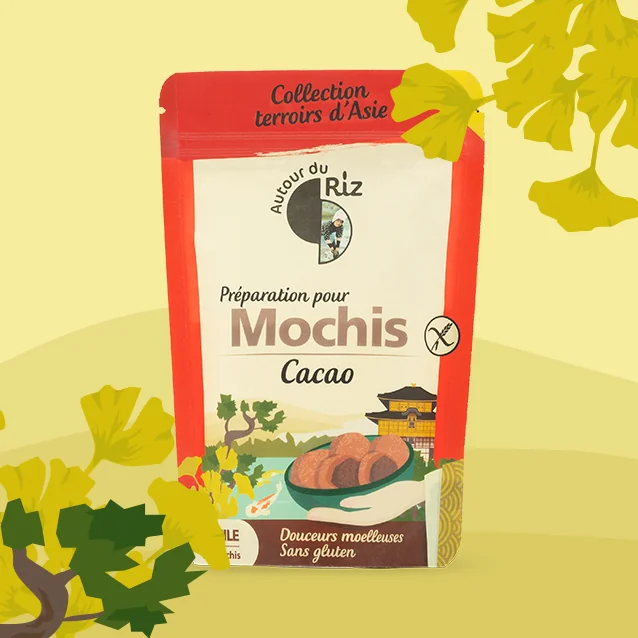 Kit mochi cacao - Préparation pour 10 mochis