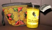 Coffret cadeau : Porte-monnaie et sauce curry bio
