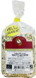Autour de l'Italie - Risotto aux cèpes   15% gratuit
