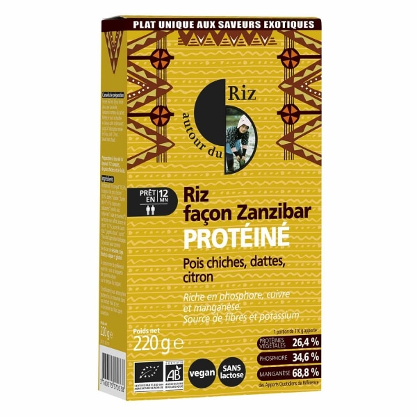 riz facon Zanzibar Proteine