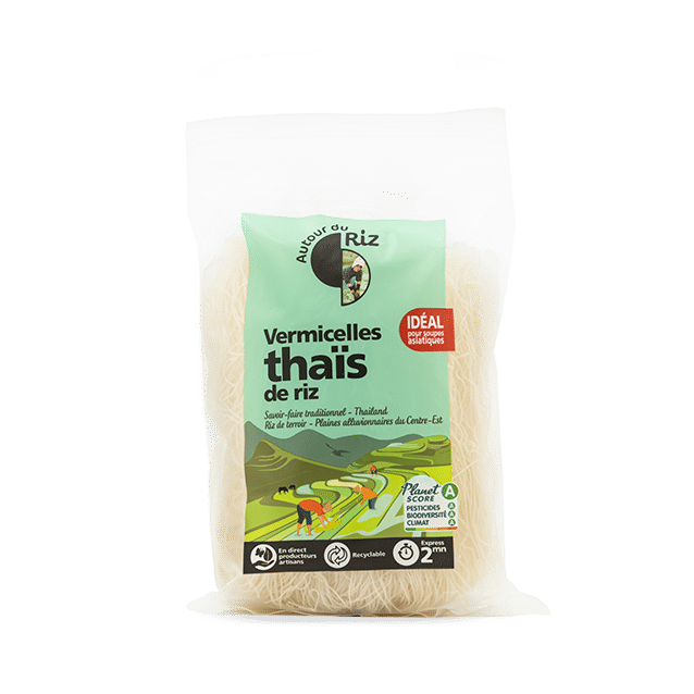 Vermicelles de riz bio thaï 200 g